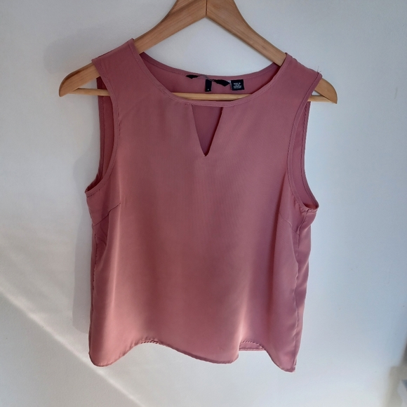 Dusty Rose Vero Moda Tank Top Blouse - Picture 7 of 14